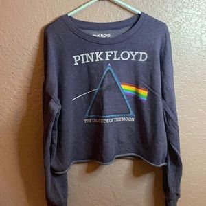 Pink Floyd Cropped Sweatshirt